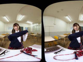 Virtual Dive Me and Miho Abe Alone in a Classroom-2