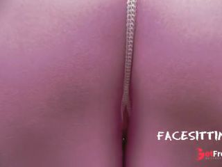 [GetFreeDays.com] Sitting on the slaves face while looking at the phone, facesitting POV Sex Leak February 2023-4