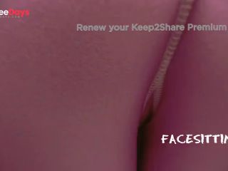 [GetFreeDays.com] Sitting on the slaves face while looking at the phone, facesitting POV Sex Leak February 2023-6