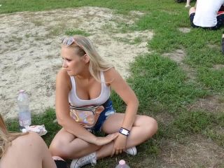 Fabulous big boobs spotted during music festival Voyeur!-0