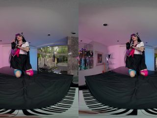 Dangaropa: Ibuki Mioda A XXX Parody - Lola Fae Oculus Rift - [Virtual Reality]-0