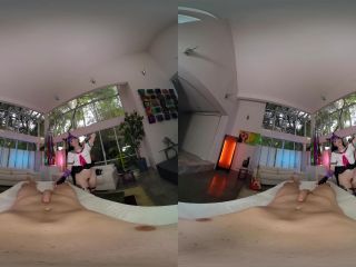 Dangaropa: Ibuki Mioda A XXX Parody - Lola Fae Oculus Rift - [Virtual Reality]-2