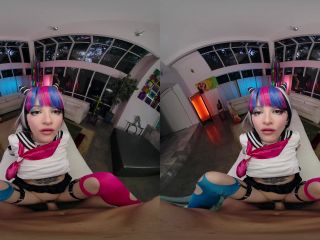 Dangaropa: Ibuki Mioda A XXX Parody - Lola Fae Oculus Rift - [Virtual Reality]-9