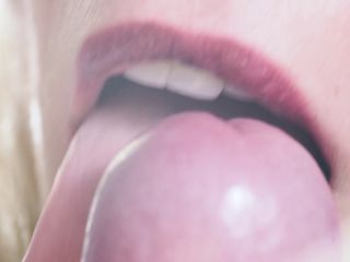 Sensual Close Up Tongue Blowjob 1080p-7