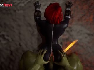 [GetFreeDays.com] Hulk Smashes Black Widow  Anal Porn Leak March 2023-3