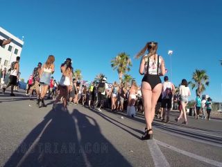 CandidCreeps 787 Raver Butt Cheeks Candid Creepshot Video Hd -0