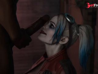 [GetFreeDays.com] Harley Quinn Deep Thorating A BBC And Gets A Big Throatpie Adult Stream November 2022-0
