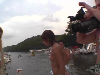Lake of the Ozarks college naked girls Keg Party Video Partycove Public!-7