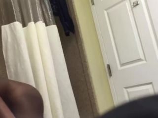 Spying on unforgettable black sister in bathroom-4