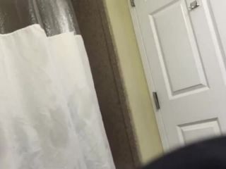 Spying on unforgettable black sister in bathroom-7