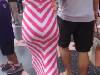 Classy woman's ass on a walk of fame-0