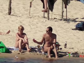 Great day on a naturist strand in Estepona,  Spain.-0