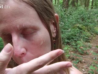 BritMilfs Blow my Black Toyboy in the Woods - British-9