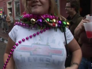 kelli staxxx femdom big tits porn | Mardi Gras Party Girls Flashing in Public | dancing-2