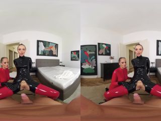 Jennifer Mendez, Kristy Black - Horny Catsuit Duo - Czech VR Fetish 357 - CzechVRFetish (UltraHD 4K 2021)-3