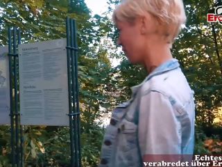 Tattooed Skinny German Milf Pick Up At The Street-1