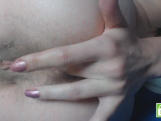 M@nyV1ds - PregnantMiodelka - Hairy ass fingering close up-8