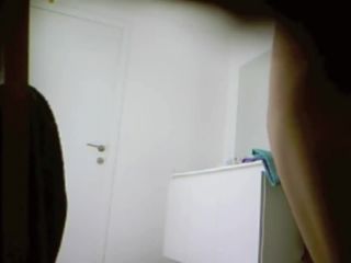 Busty teen spied in bathroom-0