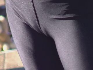 Very close look on hot cameltoe-5