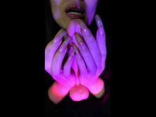 Lananguyen - Long Natural Nails And My Tongue Lick Dildo -  (UltraHD 2024) New Porn-9