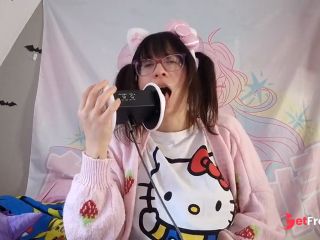 [GetFreeDays.com] ASMR MOANING MASTURBATION SHAVED PUSSY BRACES PIGTAILS Sex Film March 2023-2