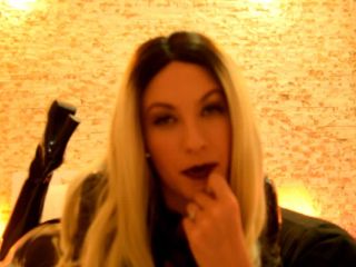 online clip 3 Goddess Natalie - JOI in my latex catsuit - goddess - pov femdom tied-8
