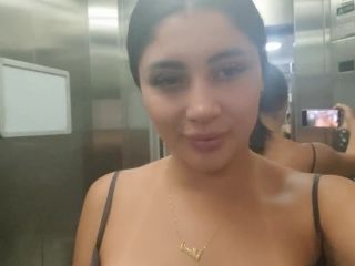 Cute Women Caught Squirting At The HotelS Elevator 1080p-1