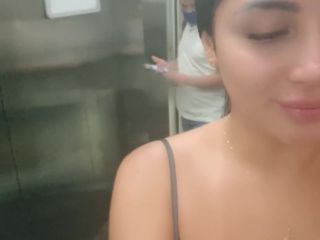 Cute Women Caught Squirting At The HotelS Elevator 1080p-9