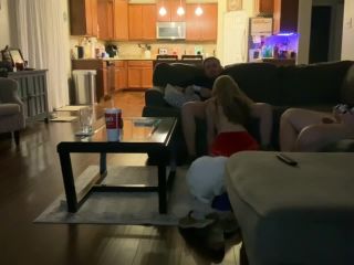 ErikaSwingz - Sucked Off 2 Men While They Play Video Games - Swingers-3