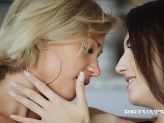 Gabi Gold & Lina Luxa - Share A Lucky Stud (09.09.2019) [SD 360p] TightAndTeen, Private on big tits lesbians blonde foot fetish-1