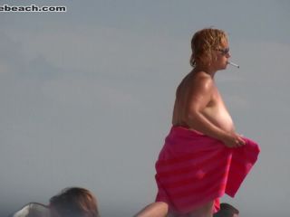 Big Tits Babe Topless On Public Beach - Ilovethebeach 518 - HD-8