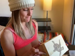 SparksGoWild - Miss Stacy Shows off her Woodburning Art¡  | usa girls | pov-5