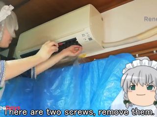 [GetFreeDays.com] Sakuya cleaning an air conditionerTouhou cosplay Porn Video February 2023-2