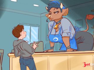 [GetFreeDays.com] AudioAnimation Goth Minotaur Barista Bullies Her Favorite Customer Adult Video June 2023-0