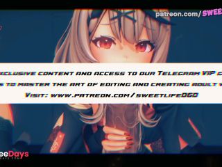 [GetFreeDays.com] Virtual YouTuber - Kazama Iroha Partying In Foursome Sex Orgy Porn Video May 2023-5
