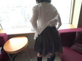 Japanese Girl In Uniform Gets Her Pussy Fucked In A Hotel. Her Natural -6