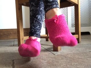 Toes – Sweetsoles – Stinky Fluffy Sock Removal and Dangle - self foot worship - femdom porn princess cindi femdom-0