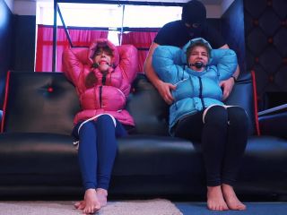 online xxx video 32 RussianFetish – I want to play with you too! Grabbing and tickling two naughty girls in down jackets - hd - hardcore porn foot fetish under table-5
