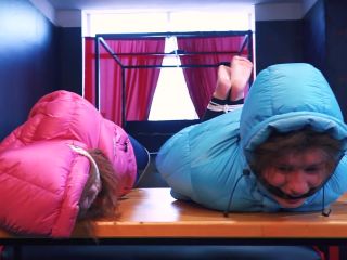 online xxx video 32 RussianFetish – I want to play with you too! Grabbing and tickling two naughty girls in down jackets - hd - hardcore porn foot fetish under table-6