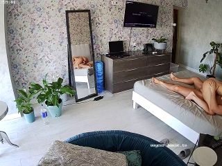 Voyeur - House - Clara And Stas Passionate Blowjob Sex In Bedroom 2024-08-14 Cam 2 720P - Amateur-4