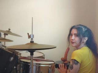 free online video 15 drunk fetish porn fucking myself on my roommates drumset, dildo fucking on toys-0