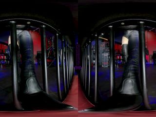 clip 26 The English Mansion Mistress Sidonia: Doormat Bootboy – VR (Release date: Mar. 15, 2021) – leather thigh boots Dirty Talk and Masturbation Instructions - leather - femdom porn femdom biting-2