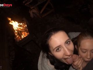 [GetFreeDays.com] Homeless Girls Blow Me Near the Fire on a Cold Night Sex Film July 2023-3