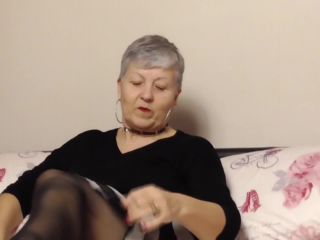 British Older Lady Fooling Around milf -0