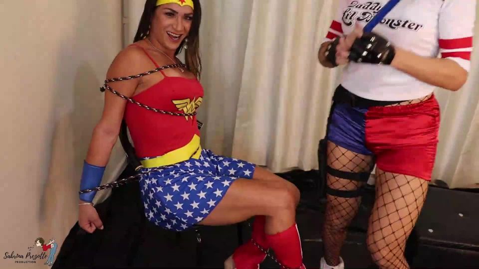 free online video 18 big tits lesbian [OnlyFans] Sabrina Prezotte, Adriana Rodrigues - Harley Quinn & Wonder Woman [HD, 1080p], sabrina prezotte on hardcore porn