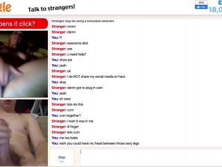 horny amateur girl fingering pussy in omegle videochat-8