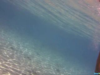 Underwater nudist swimming-6