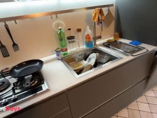 [GetFreeDays.com] young Italian guy has it in the kitchen with a big cucumber Adult Leak July 2023-1