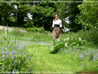 xxx video clip 15 Dominatrix Annabelle - Picnic Pleasures in the Paddock! - goddess worship - cumshot august ames femdom-2