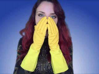 MistressLucyXX Rubber Glove JOI - Preview - Rubber Fetish-7